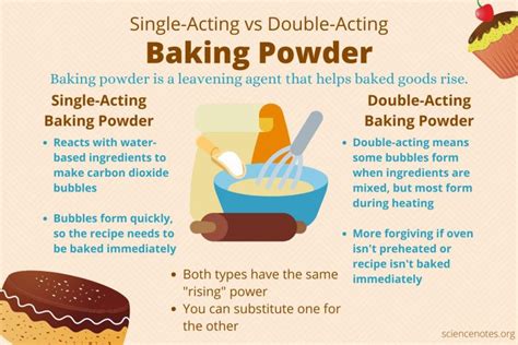 Difference Between Single Acting And Double Acting Baking Powder