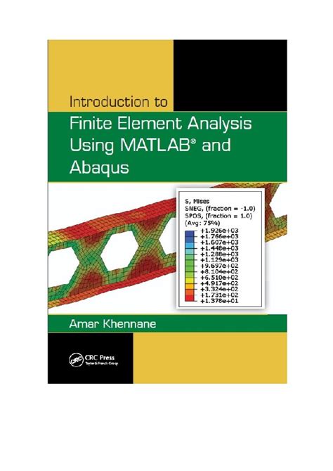 Finite Element Analysis Using MATLAB PDFCOFFEE