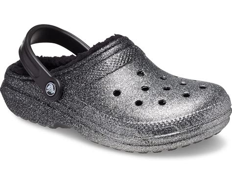 Unisex Crocs Classic Lined Clog Glitter Zappos