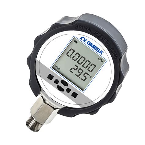 Advanced High Accuracy Digital Pressure Gauge With Temperature