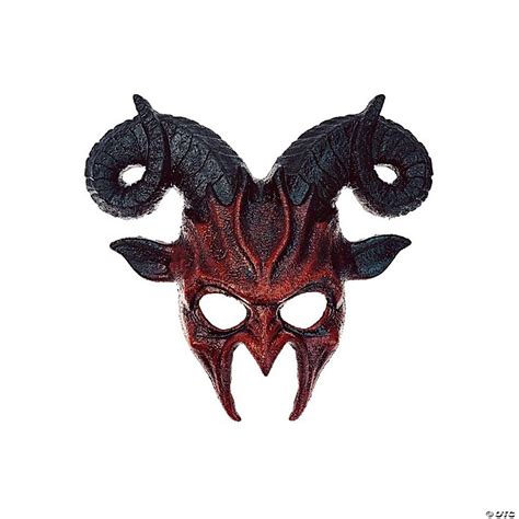 Demon Adult Costume Mask Oriental Trading