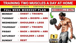 Best Workout Split To Hit Muscles Twice A Week - Infoupdate.org