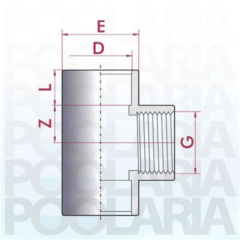 Te Mixta Pvc Encolar Y Roscar Poolaria