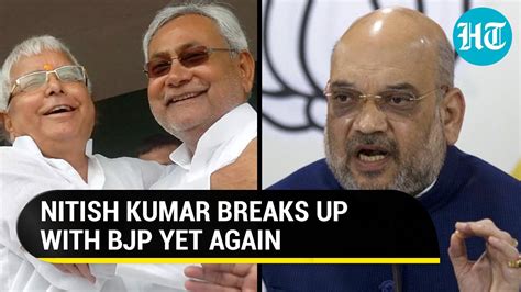 Nitish Kumar Quits As Bihar Cm After Dumping Bjp Again Partnership