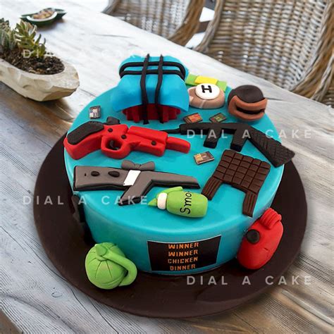 Order Online Pubg theme cake - Cake Delivery in Delhi NCR, Indirapuram ...