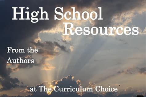 Help For Choosing High School Homeschool Curriculum - The Curriculum Choice