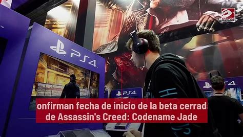 Confirman Fecha De Inicio De La Beta Cerrada De Assassins Creed Codename Jade Vídeo Dailymotion