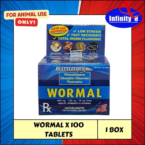 Wormal Tablets Box Shopee Philippines