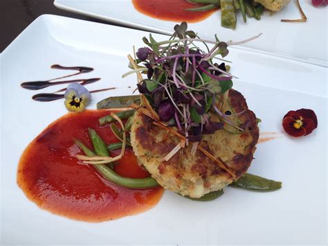 Delicious Summer Starter Of Smoked Haddock And Spinach Fish Cakes