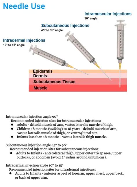 Syringe And Needle Sizes How To Choose Guide Off