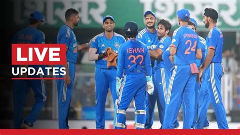 India Vs Australia 4th T20 Live Score Highlights Ind Beat Aus By 20 Runs Clinch Series 3 1