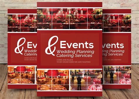 Wedding And Event Planning Flyer Flyer Templates Creative Market