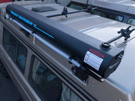 Roadshower Roof Rack Mounted Solar Shower Reparadise