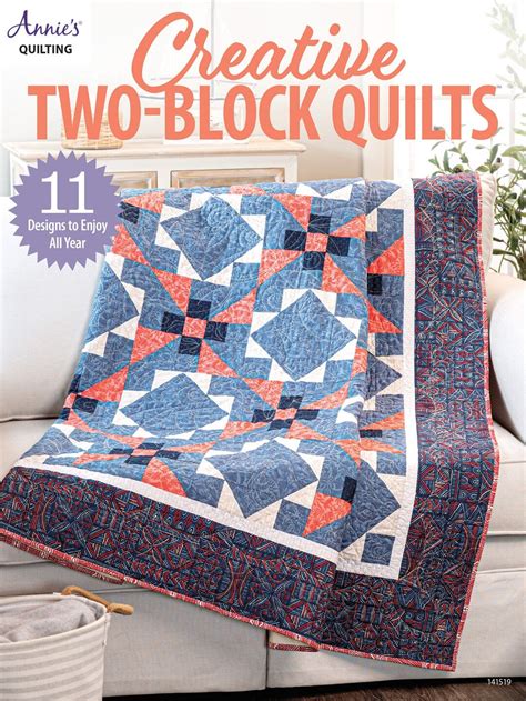 Creative Two Block Quilts Book Annies Quilt Project Book Etsy