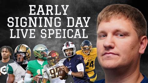 Live Early Signing Day Special The Future Of A New Era Of Big Ten