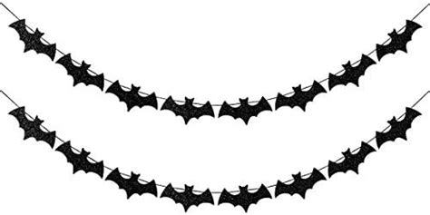 Amazon Halloween Decorations Indoor No Diy Pcs Felt Bats Wood