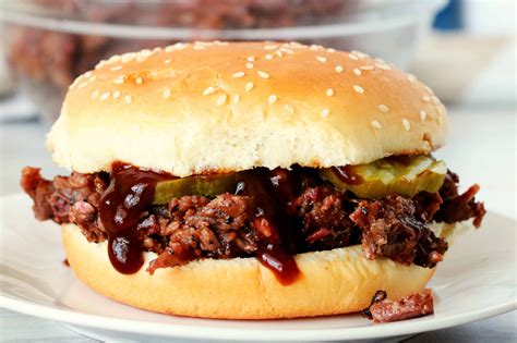 Chopped Beef Brisket Sandwiches - The Anthony Kitchen