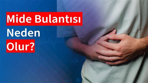 Mide Bulant S Neden Olur Medical Park Youtube