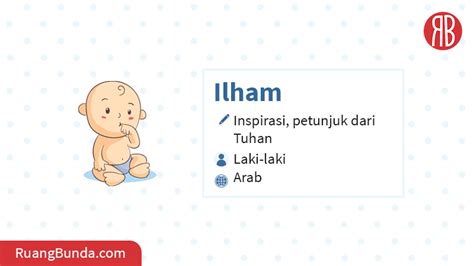 Ilham Arti Nama Kombinasi Rangkaian Nama Sifat And Karakter