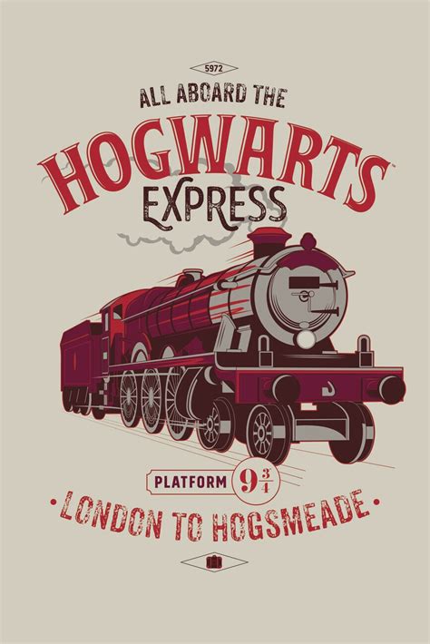 Poster Harry Potter Expresso De Hogwarts Presentes Merchandising