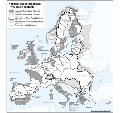 River Basin Districts In Europe Source European Commission 2010