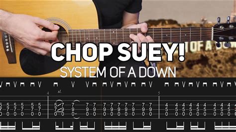 System Of A Down Chop Suey Guitar Lesson With TAB YouTube