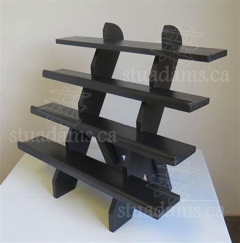 4 Shelf 30 Lipped Wide Portable Tabletop Display Stand Etsy