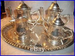 Vintage Silver Plate | Best offer VINTAGE GODINGER SILVER ART CO Silver Plated Child’s Tea Set RARE