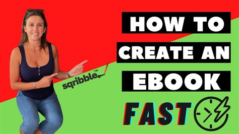 How To Create An Ebook Fast With Sqribble Video Ebook Youtube