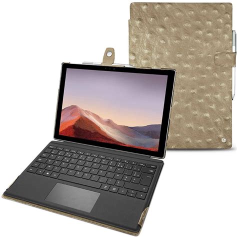 Microsoft Surface Pro 7 leather case