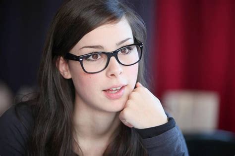 Lena Meyer Landrut Geek Glasses Four Eyes Nerd Girl Girls With