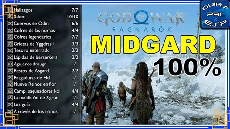 Midgard Todos Los Coleccionables God Of War Ragnar K Youtube