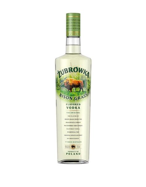 Żubrówka Bison Grass Vodka Flavored Vodka Fruit Flavored Adult Drinks