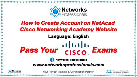 How To Create Cisco Netacad Account And Pass Exams Ccna Ccna