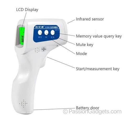 Berrcom Jxb 178 Infrared Thermometer Digital Forehead Thermometers Non