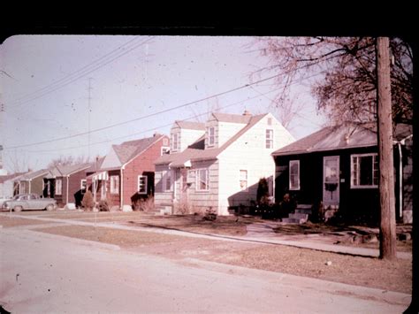 Flint Michigan 1950s Neighborhood