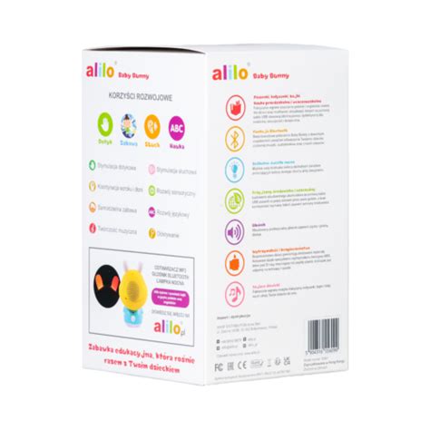 Alilo Baby Bunny G9S+, głośnik Bluetooth i lampka nocna - Alilo. Rosnę ...