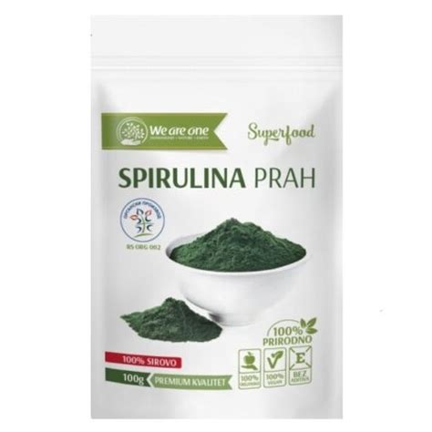 SPIRULINA U PRAHU ORGANSKA WE ARE ONE 200G Zdrava Hrana