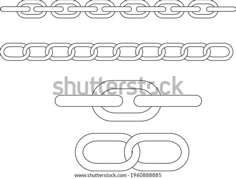 Drawing Chain Cartoon Vector Illustration Isolated Stock Vector (Royalty Free) 1960888885 ...