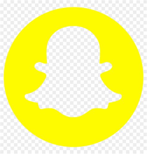 Black Snapchat Logo Png Transparent Background