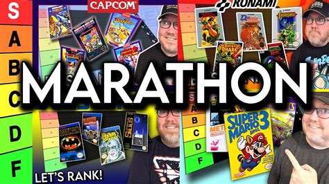 Ranking The Best And Worst NES Games From The BEST Companies Marathon