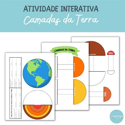 Camadas Da Terra Cosmos Educação