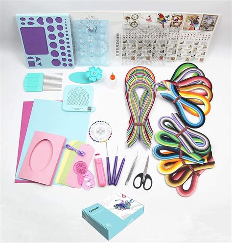 Quilling Kit With Paper Strips Cm Cm And Quilling Tools Like