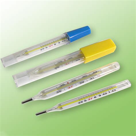 Customized Pharmacy Clinical Armpit Mouth Mercury Free Clear Glass