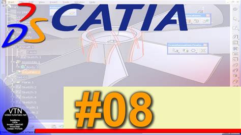 01 08 Catia V5 Tutorial Specification Tree Youtube