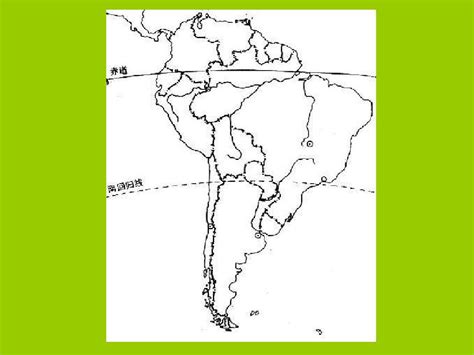 南美洲地图气候图 千图网