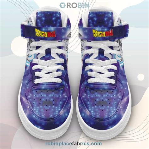 Goku Ultra Instinct Sneakers Air Mid Custom Dragon Ball Anime Shoes