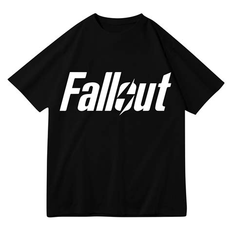 Chmora Fallout Series Tops Fallout Merch Round Neck Short Sleeve