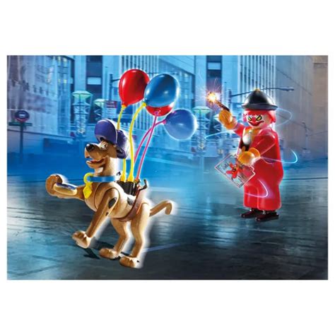 PLAYMOBIL 70710 SCOOBY DOO Aventure Avec Fantôme Clown Enfants Jouets