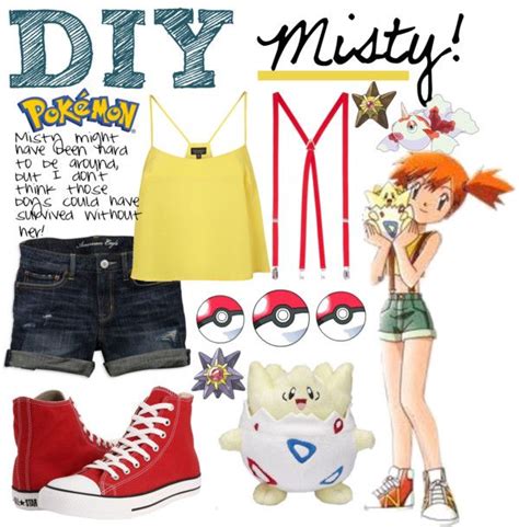 Diy Misty By Kortneybreanne On Polyvore Diy Pokemon Costume